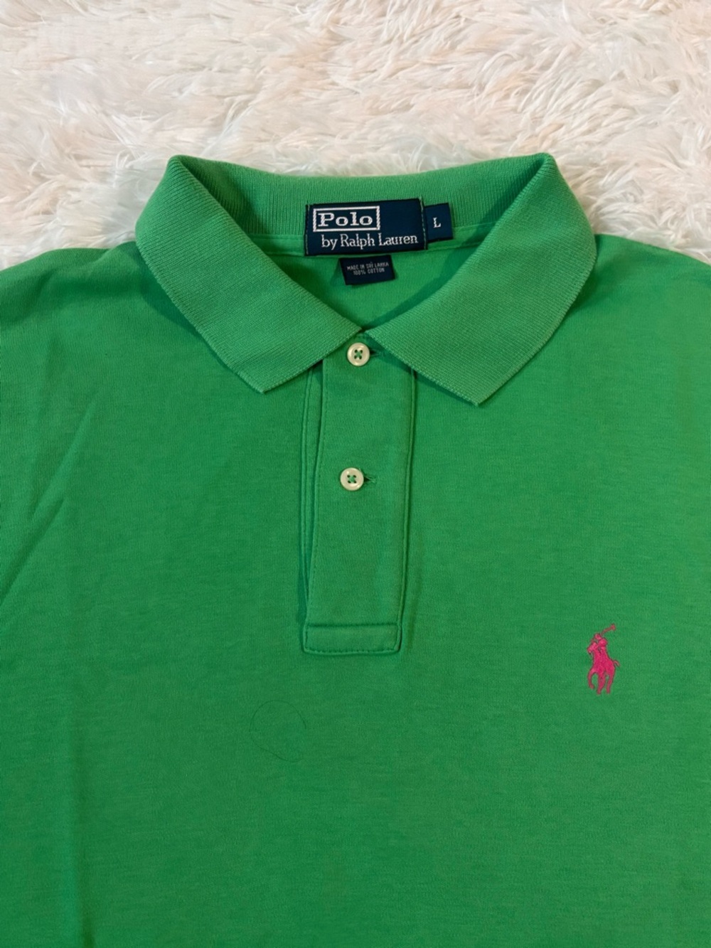 POLO Ralph Lauren Classic Fit
Size Large  3 Button Polo